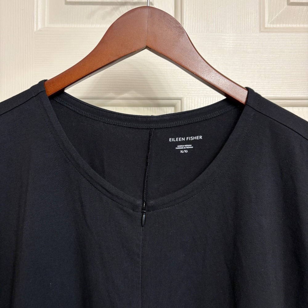 Eileen Fisher Organic Cotton Zip Jumpsuit XL - Picture 4 of 11